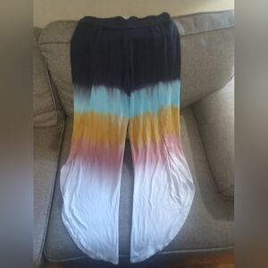 Jala Bhakti Wide Leg Asymmetrical Yoga Pants Size Medium